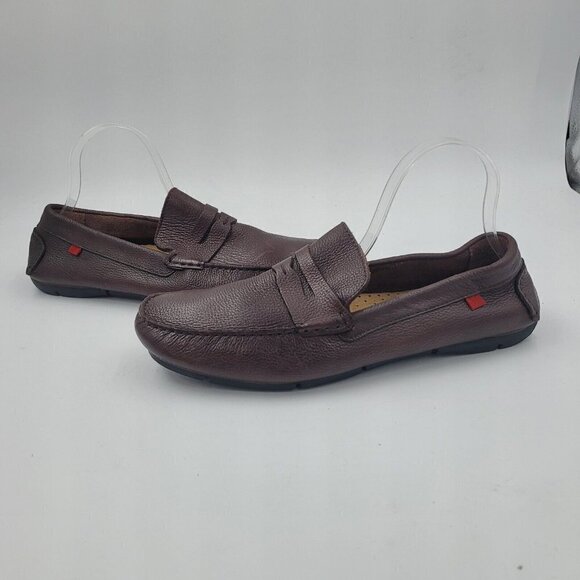 NEW Marc Joseph Union Street Driving Loafer Brown Leather Dress Casual Size 10.5 - Picture 3 of 11